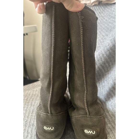 Emu Brown Boots Women’s Size 7 Suede Brontë High - Picture 4 of 7